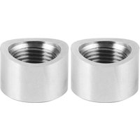 2PCS Sauerstoffsensor Bung Edelstahl SS304 M18 x 1,5 Innengewinde gekerbtes O2-Zubehör - Eosnow von EOSNOW