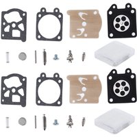 Eosnow - 2Set Vergaser-Umbausatz Ersatz passend für Stihl 026 MS260 024 MS240 MS210 MS230 MS250 FS85 FS86 FS88 von EOSNOW