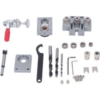 Eosnow 3-in-1 Holzbearbeitungs-Bohrlokator, Schnellspannbegrenzung, verstellbares Locher-Werkzeug-Set Eosnow 3-in-1 Holzbearbeitungs-Bohrlokator, Schnellspannbegrenzung, verstellbares Locher-Werkzeug-Set von EOSNOW