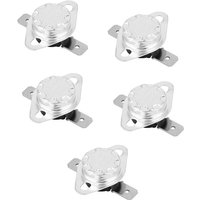 Eosnow 5 PCs Thermostatschalter KSD301 250 V 15A Normaler geschlossener Temperaturregelung von EOSNOW