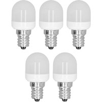5 Stück Glühbirnen mit E12-Fassung, weiches Licht, 1,5 w, 75 lm, LED-Glühbirnen für Schreibtischlampe, Deckenventilator, Lampe, Wandlampe, AC220 v, von EOSNOW