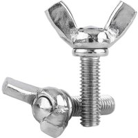 Eosnow 5 Stück M6 304 rostfreier Stahl DIN316 Daumenflügelschrauben (M616) von EOSNOW