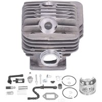 Eosnow - 54 mm Zylinderkolbensatz, Kolbennadellager, Kraftstofffilter, Ersatz für Stihl MS460 046 Kettensäge von EOSNOW