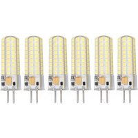 Eosnow 6 Stück GY6.35 LED-Lampe 7 W AC DC12 V 700 lm 72 LEDs 360-Grad-LED-Mais-Glühbirne für Hngelampen Deckenlampen weies Licht (6000 K-6500 K) von EOSNOW