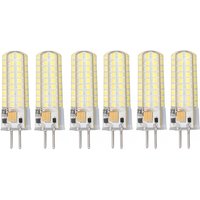 6 Stück GY6.35 LED-Lampe 7 w ac DC12 v 700 lm 72 LEDs 360-Grad-LED-Mais-Glühbirne für Hngelampen Deckenlampen weies Licht (6000 K-6500 k) - Eosnow von EOSNOW