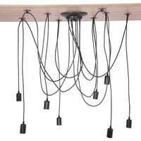 Eosnow 8-Kopf-Industrie-Pendelleuchtenhalter im Vintage-Stil, Deckenlampen-Aufhänger von EOSNOW