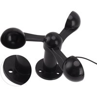 Eosnow - Anemometer -Sensorwindgeschwindigkeit Tasse mit 8 m wasserfestes Kabel 4 cm Montageloch Anti -Interferenz 3 Tassen Geschwindigkeitsdetektor von EOSNOW