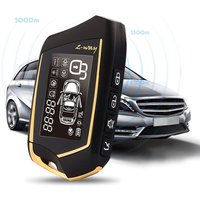 Eosnow Auto-Anti-Diebstahl-Alarm-Fernstartersystem PKE Keyless Entry BT Motor-Zentralverriegelungssatz 2-Wege-Vibrationsunterstützung APP-Steuerung von EOSNOW
