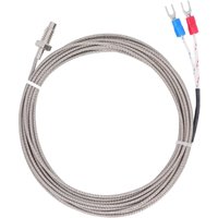 Eosnow BERM K Typ Schraube Thermoelement Temperatursensor Detektor Messgerät M6 Gewinde 2-Draht-Sonde 4 Meter Eosnow BERM K Typ Schraube Thermoelement Temperatursensor Detektor Messgerät M6 Gewinde 2-Draht-Sonde 4 Meter von EOSNOW