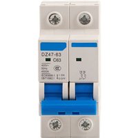 Eosnow DZ47‑63 2P Miniatur-Leistungsschalter Leckageschutz Luftschalter 400 VAC(63A) von EOSNOW