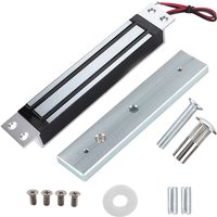 Decdeal DC12V 280kg/600Lbs Elektromagnetschloss Haltekraft Elektromagnetschloss Sicherer NC-Modus von EOSNOW