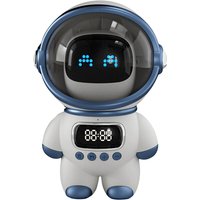 Eosnow - Der Astronautenlautsprecher ai Intelligente Sprach-Bluetooth-Lautsprecheruhr Kleines Nachtlicht Geburtstagsgeschenk Weiß von EOSNOW
