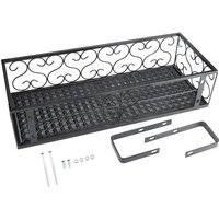 Eosnow Eisen Balkon hängende Blumenregal Topfständer Pflanze Lagerung Geländer Regal Dekoration Eosnow Eisen Balkon hängende Blumenregal Topfständer Pflanze Lagerung Geländer Regal Dekoration von EOSNOW