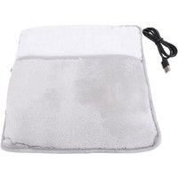 Eosnow Elektrischer Fußwärmer, grau, USB, schnell erhitzendes Flanell-Fußpolster für Zuhause, Reisen Eosnow Elektrischer Fußwärmer, grau, USB, schnell erhitzendes Flanell-Fußpolster für Zuhause, Reisen von EOSNOW