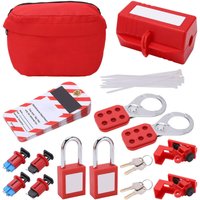 Eosnow Elektroschalter Lockout Tagout Kit Safy Padlock Loto -Tags HaSPS -Set für industrielle Chemikalie von EOSNOW