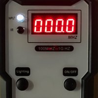 Eosnow Fernschlüssel Infrarot Frequenztester 100 m Hz bis 1 g hoher Genauigkeit Digitalanzeige Key FOB von EOSNOW