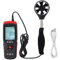 GT8907 Przises digitales USB-Anemometer Multifunktions-Windgeschwindigkeits-Temperatur-Luftstrom-Tester - Eosnow von EOSNOW