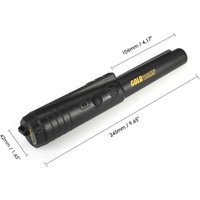 Eosnow Gold Hunter Pinpointer Metalldetektor tragbarer Stift Zeiger Schatzjagdwerkzeug Summer Vibration Automatisches Tuning mit Gürtelholster von EOSNOW