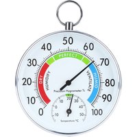 Eosnow Innenthermometer Hygrometer Wandbehang Temperatur-Feuchtigkeitsmessgert für Zuhause, Lager, Büro von EOSNOW