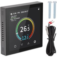 Eosnow Intelligentes Thermostat, Farbbildschirm, Kindersicherung, starkes Anti-Interferenz-Haus, für Büro, Innenbereich, 90–240 V von EOSNOW