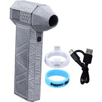 Eosnow Jet Dry Mini Gebläse 130000 U / min tragbare Turbinenantrieb für Außenreinigung Autos Computer Keyboards Grau von EOSNOW