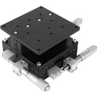 Eosnow LD90-LM XYZ 3-Achsen-Trimmplattform Manueller Lineartisch-Tuning-Schiebetisch 90 x 90 mm von EOSNOW