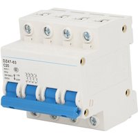 Eosnow - Leistungsschalter Mini 4P mcb DIN-Schienenmontage 6000A Schaltleistung 400V 20A für Zuhause von EOSNOW