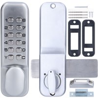 Eosnow - Mechanisches Zahlenschloss, Anti-Diebstahl-Codes-Schloss für bidirektionale Tore, Glastüren, Holztüren, Bürogebrauch von EOSNOW