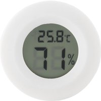 Eosnow - Mini-Digital-LCD-Thermometer-Hygrometer, runde Form, Temperatur- und Luftfeuchtigkeitsmesser für Reptilien Eosnow - Mini-Digital-LCD-Thermometer-Hygrometer, runde Form, Temperatur- und Luftfeuchtigkeitsmesser für Reptilien von EOSNOW
