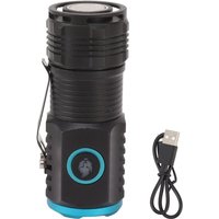 Eosnow Mini leistungsstarke Taschenlampe High Luminous Flux 2000 lm hell USB C wiederaufladbare LED 6 Modi IPX4 wasserdichte Schwanzmagnete von EOSNOW