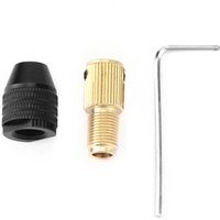 Eosnow - Miniatur selbst straffende Chuck Mini Electric Drill-Zubehör 0,3-3,4 mm (2,35 mm) von EOSNOW