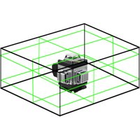 Multifunktional 16 Leitungen Laserpegel 3 ° Selbstniveau-Funktionsniveau-Tool Omnidirektional gemahlen und Wandaufkleber vertikaler horizontaler von EOSNOW