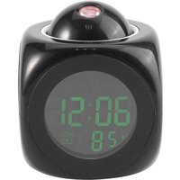 Eosnow - Multifunktions-Digital-LCD-Wandprojektion, Sprachgespräch, Temperaturanzeige, LED-Wecker von EOSNOW