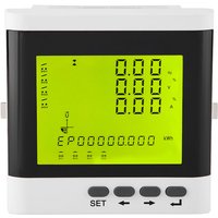 Eosnow Multifunktions-dreiphasiger programmierbarer Stromzhler, digitales LED-Amperemeter, Voltmeter von EOSNOW