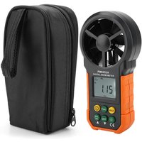 Eosnow PEAKMETER PM6252A Digitales Windgeschwindigkeitsmessgerät, Luftvolumenmessung, Anemometer Eosnow PEAKMETER PM6252A Digitales Windgeschwindigkeitsmessgerät, Luftvolumenmessung, Anemometer von EOSNOW