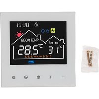 Eosnow Programmierbarer intelligenter Thermostat, Touchscreen-LCD-Display, Warmwasserbereiter für Home Office Mall Hotel ohne WLAN von EOSNOW