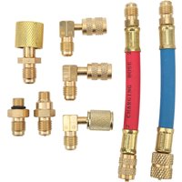 Eosnow R134A R12 Auto A/C Klimaanlage Kühlung Umwandlung Adapter Stecker Schlauch Set Kit Eosnow R134A R12 Auto A/C Klimaanlage Kühlung Umwandlung Adapter Stecker Schlauch Set Kit von EOSNOW