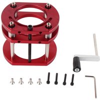 Eosnow Router-Lift-Basis, Aluminiumlegierung, Edelstahl, 4-Backen-Klemmung, Router-Tisch-Hebesystem-Basis von EOSNOW