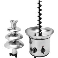 Eosnow Schokoladenbrunnen, elektrische Schmelzmaschine mit 4 Etagen, Fondue-Topf-Set, für Süßigkeiten, Ranch, Nacho-Käse, EU 220 V von EOSNOW