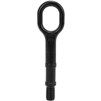 Eosnow Schwarzer Auto-Abschlepphaken 1T0 805 615 A ​​Hochleistungs-Abschleppöse Haken Stoßstange Anhängerring Ersatz für R32 Rabbit Eos CC von EOSNOW