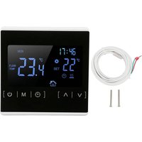 Eosnow Smart Thermostat Backbeleuchtung Touchscreen Dual Control Temperatur Controller für Bodenheizung Hochleistungs AC 85 V -240 V Weiß Eosnow Smart Thermostat Backbeleuchtung Touchscreen Dual Control Temperatur Controller für Bodenheizung Hochleistungs AC 85 V -240 V Weiß von EOSNOW