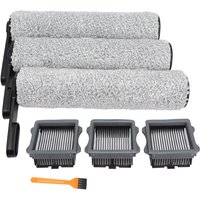 Staubsauger-Ersatzteile für Tineco S5 Rollenbürste, hocheffizienter Partikelluftfilter mit Reinigungsbürste - Eosnow von EOSNOW