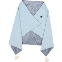 Eosnow USB-Heizdecke, Schal, tragbar, 3 Heizstufen, Reißverschluss, 8 Zonen, elektrisch, blau Eosnow USB-Heizdecke, Schal, tragbar, 3 Heizstufen, Reißverschluss, 8 Zonen, elektrisch, blau von EOSNOW