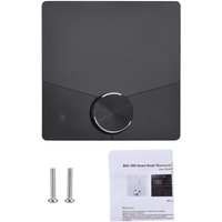 Eosnow Zentraler Klimaanlagen-Thermostat, Touchscreen und Drehknopfsteuerung, 5+1+1-Programmierung, dynamische Beleuchtung, BAC-009EL von EOSNOW