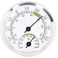 Zifferblatt-Thermometer-Hygrometer, Mini-Hygrometer für Humidore, Gewchshaus, Garten, Zuhause, sicher - Eosnow von EOSNOW