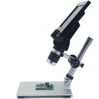 G1200 Digitalmikroskop 7 Zoll großer Farbbildschirm Basis LCD-Anzeige 12MP 1-1200X Continuous Amplification Lupe mit Aluminiumlegierung - Eosnow von EOSNOW