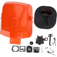 Gartengeräte Kettensäge Luftfilterbaugruppe Gashebel-Kit Zubehör für Husqvarna H365 372 - Eosnow von EOSNOW