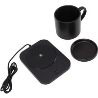 Kaffeetassen-Elektrowrmer, intelligent, 55 ℃, konstant warm, USB-Netzteil, Getrnkewrmer mit Keramikbecher für den Schreibtisch, 5 v, Schwarz - Eosnow von EOSNOW
