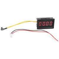 LED elektronische digitale leuchtende Autouhr Uhr Zubehr Dekoration (rot) von EOSNOW