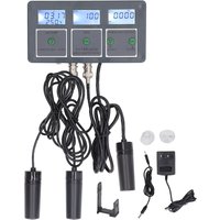 Multi-Parameter-Wasserqualittstester s.g ph ec salt orp tds cf temp 8 in 1 wiederaufladbare Online-berwachung für Aquarium EU-Stecker 230 v - Eosnow von EOSNOW